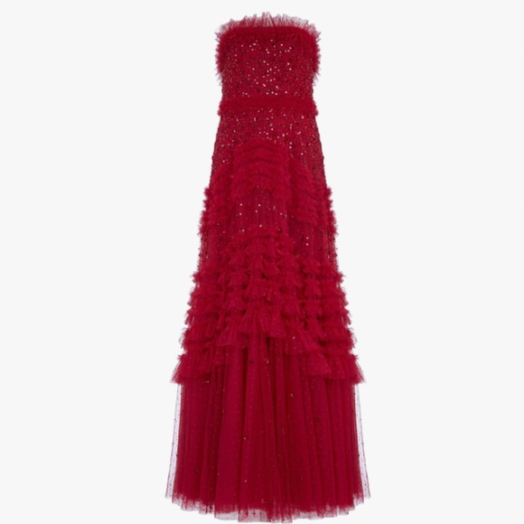 Needle and Thread Strapless Gown - Picture 2 of 4